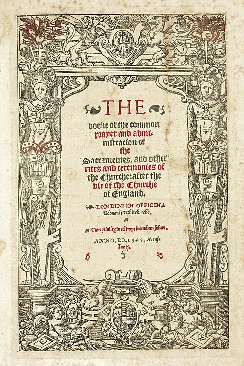 1549 Book of Common Prayer